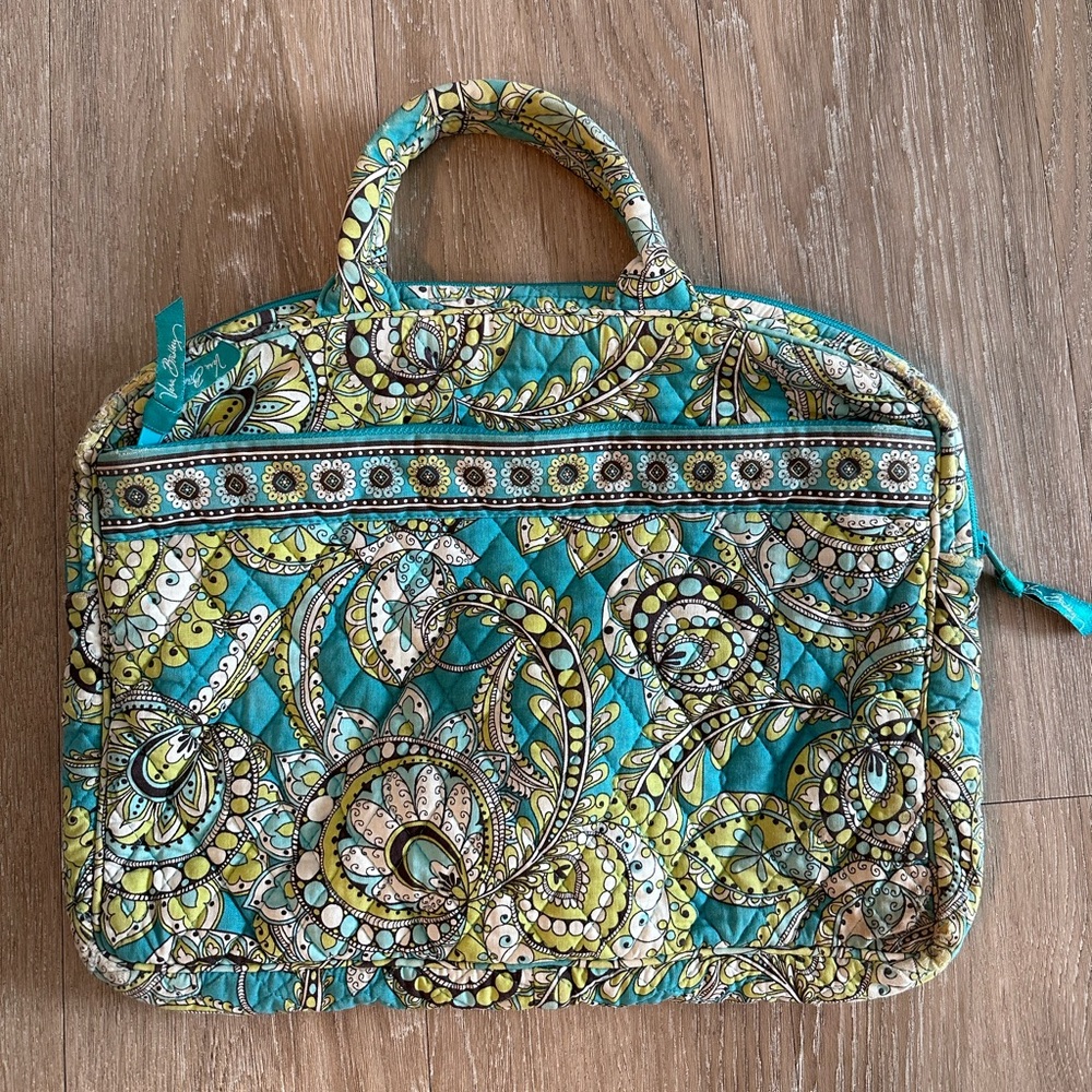 Vera Bradley Laptop Bag with 2 Compartments - 15”W x 12”H - See Pictures